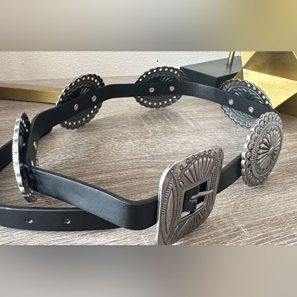 Bohemian cowboy belt A417 - Picture 5 of 7